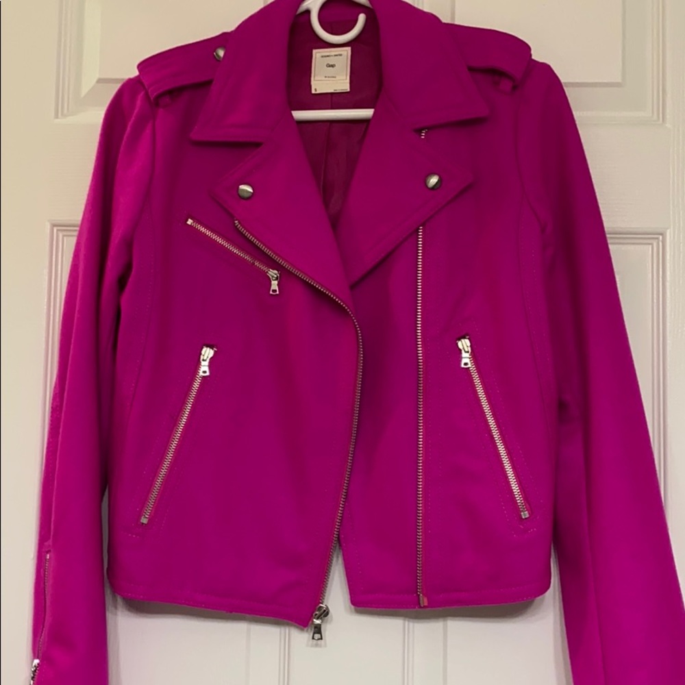 Fuchsia wool jacket